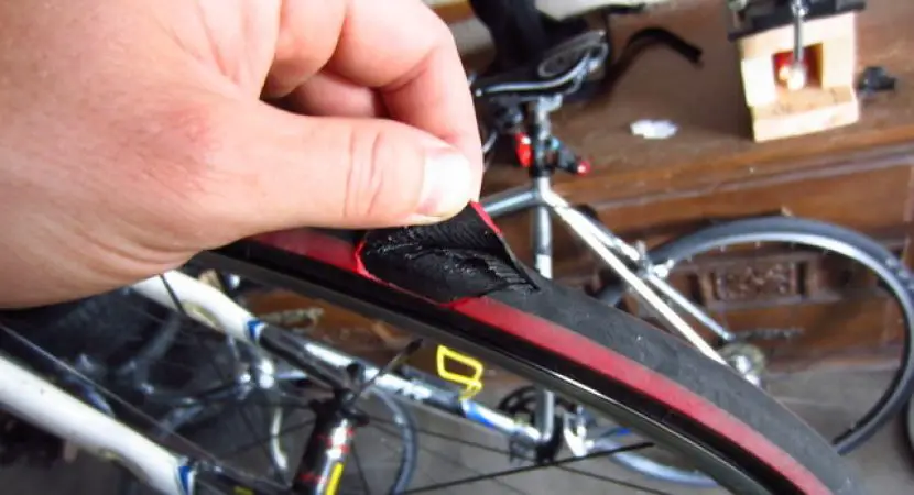how to fix a flat bike tire without a patch